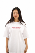 Over size T-Shirt White