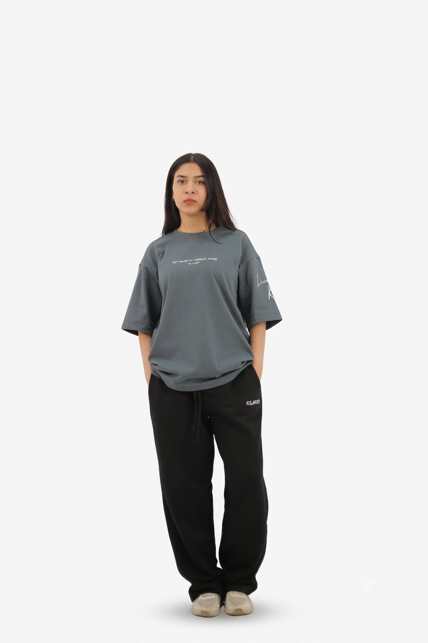 Over size T-Shirt Gray
