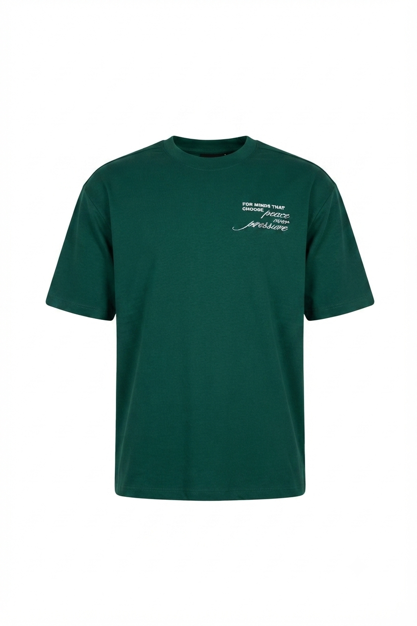 Over size T-Shirt Dark Green