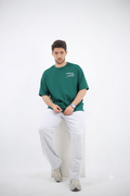 Over size T-Shirt Dark Green