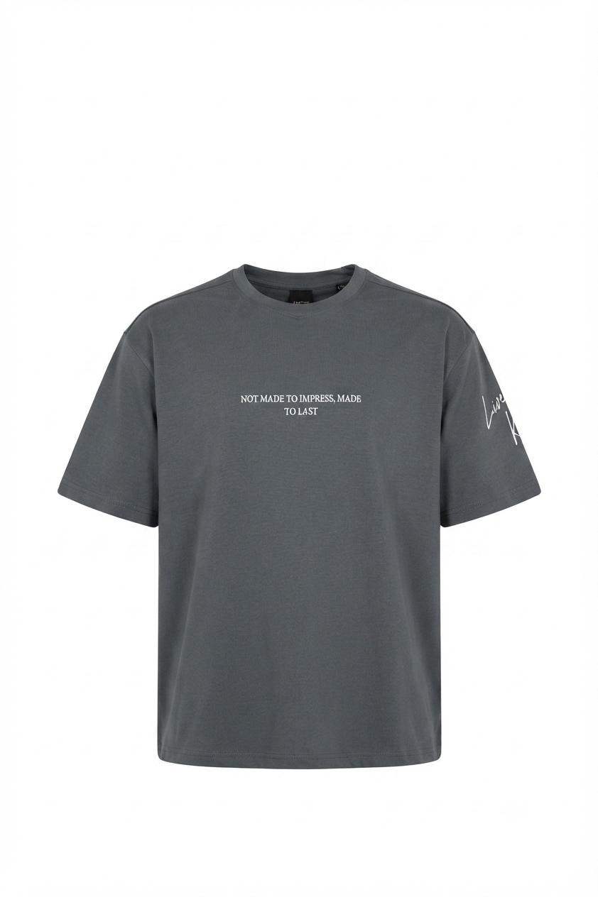 Over size T-Shirt Gray