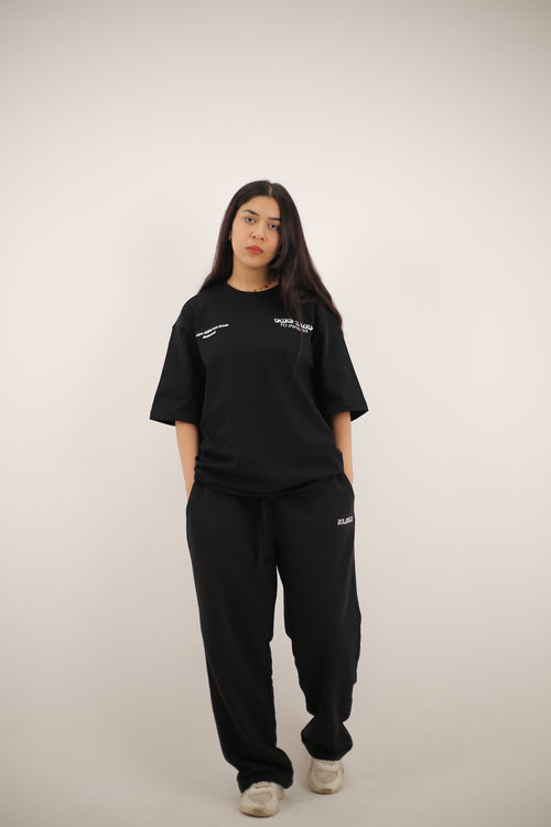 Over size T-Shirt Black