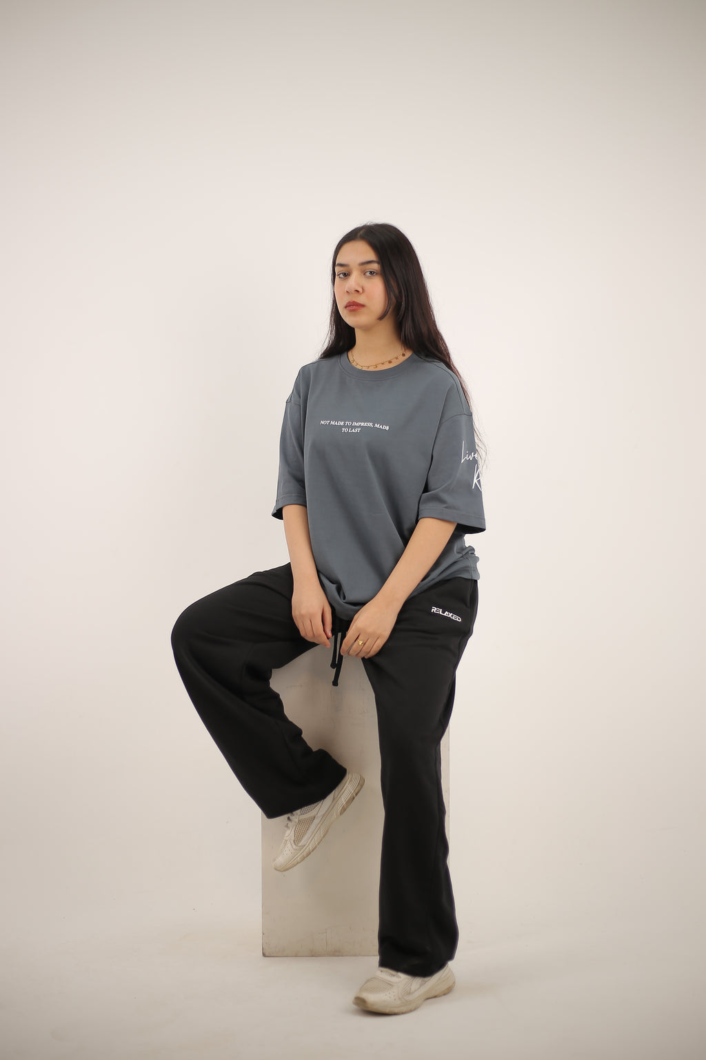 Over size T-Shirt Gray