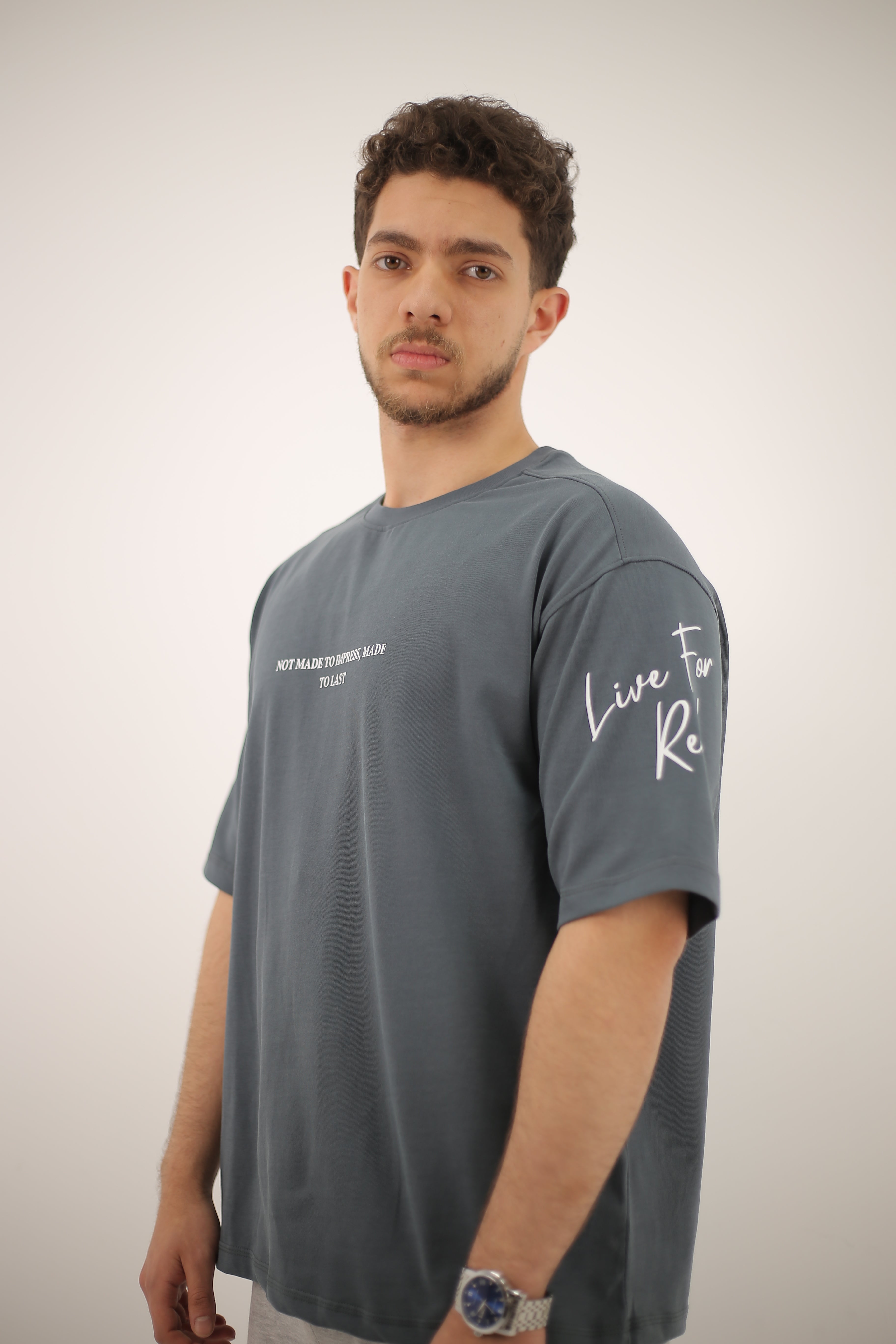 Over size T-Shirt Gray