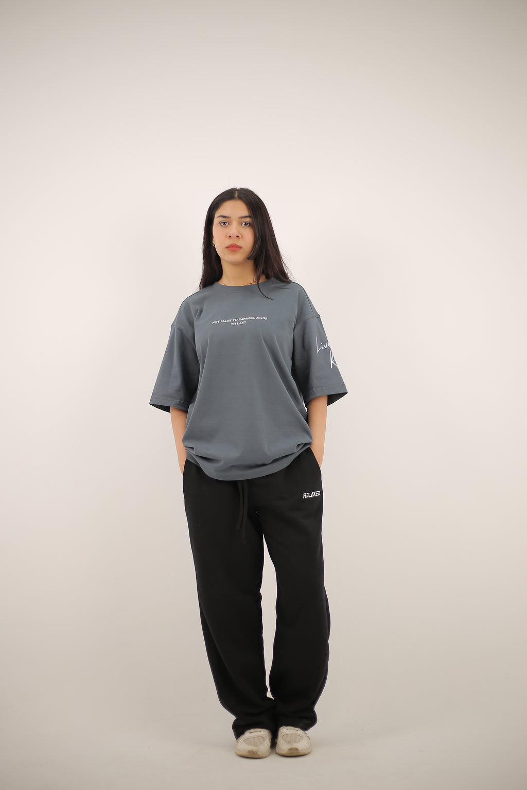 Over size T-Shirt Gray