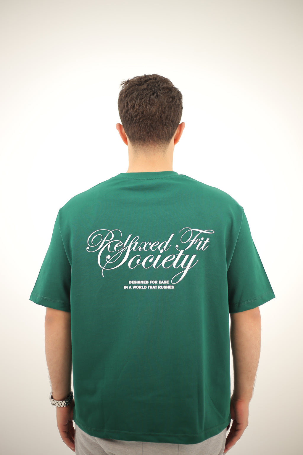Over size T-Shirt Dark Green