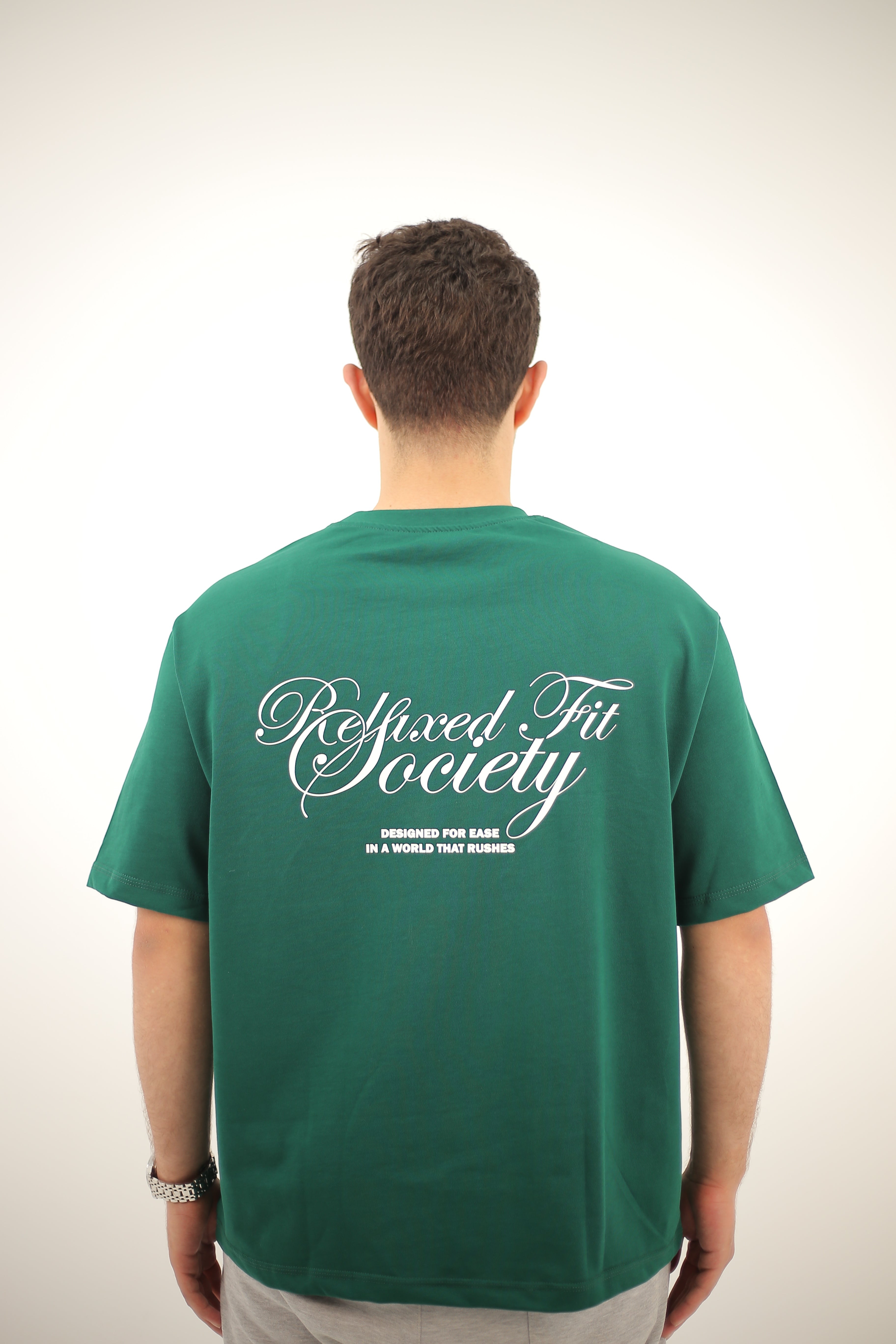 Over size T-Shirt Dark Green