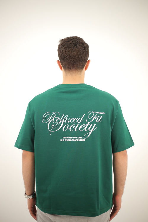 Over size T-Shirt Dark Green