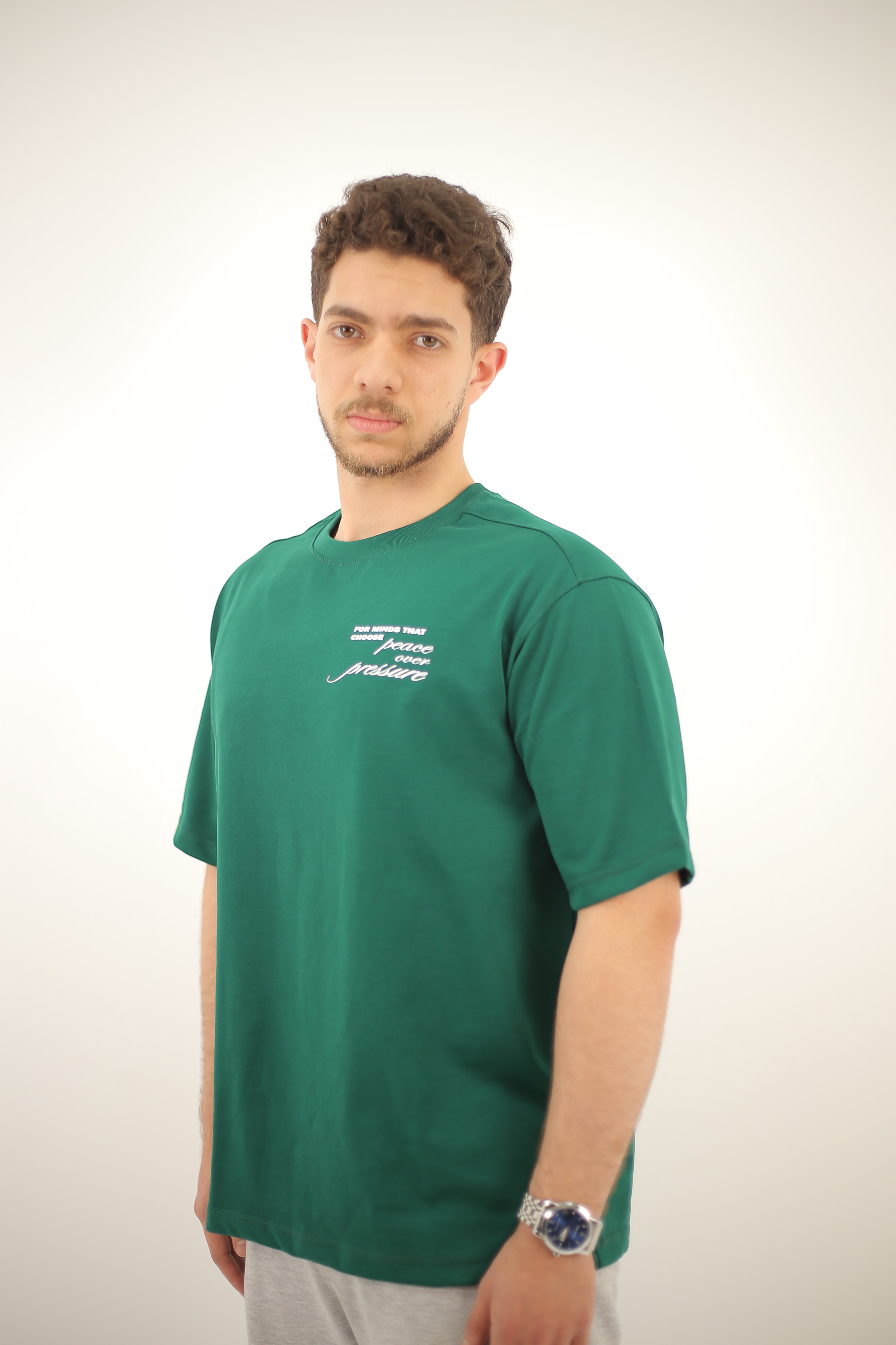 Over size T-Shirt Dark Green