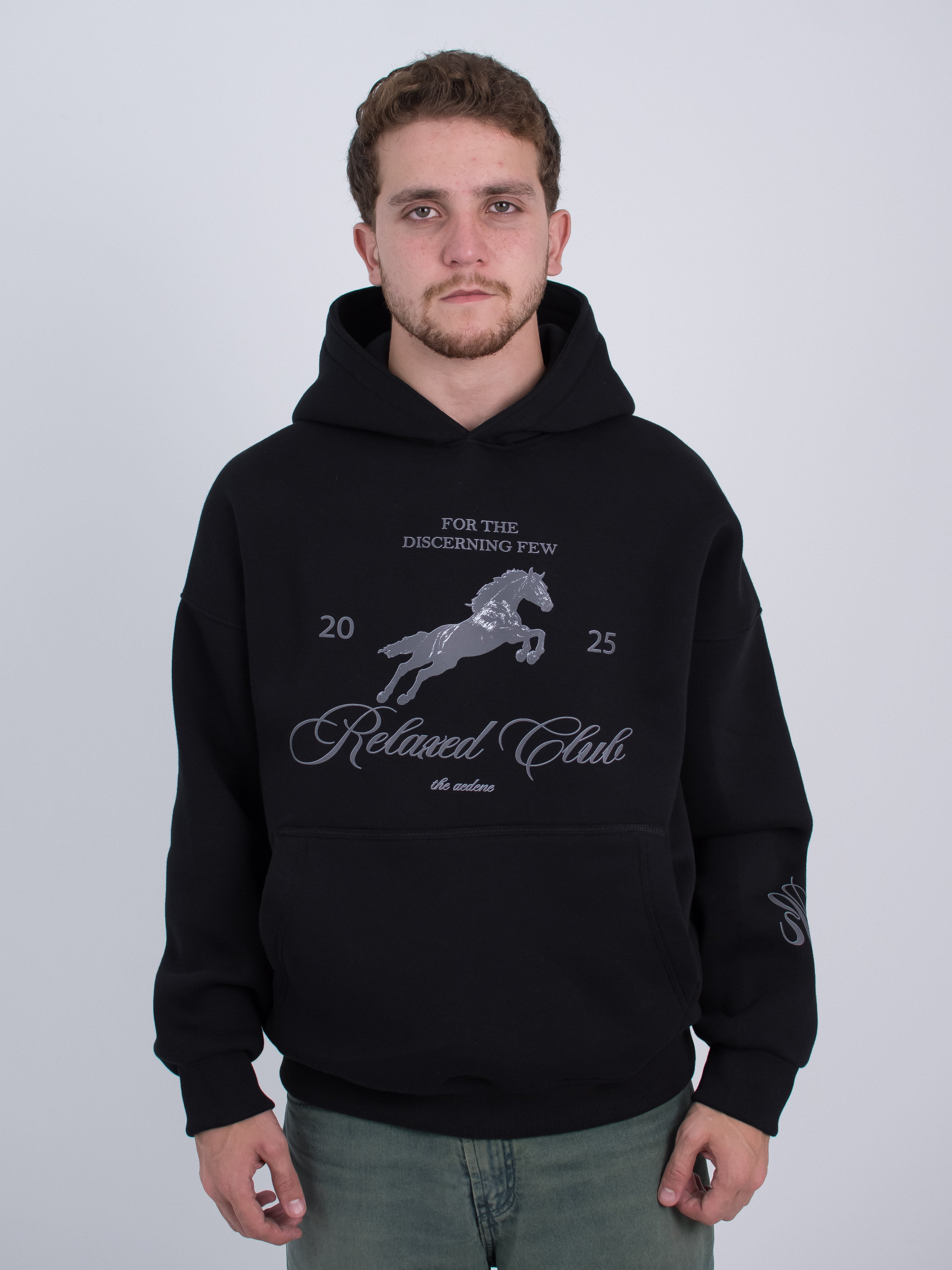 Relaxed HPrinted Hoodie