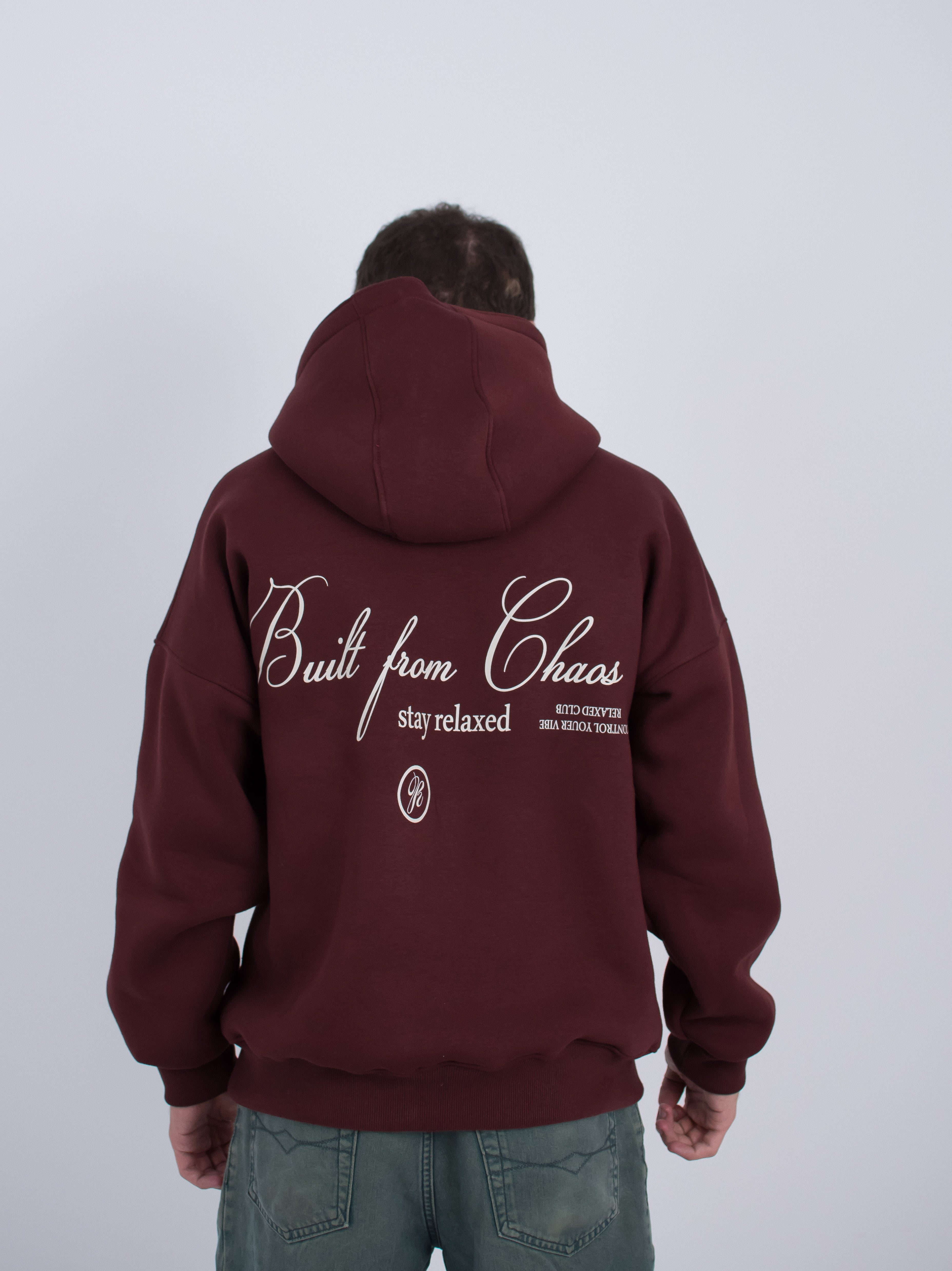 Relaxed Printed Hoodie