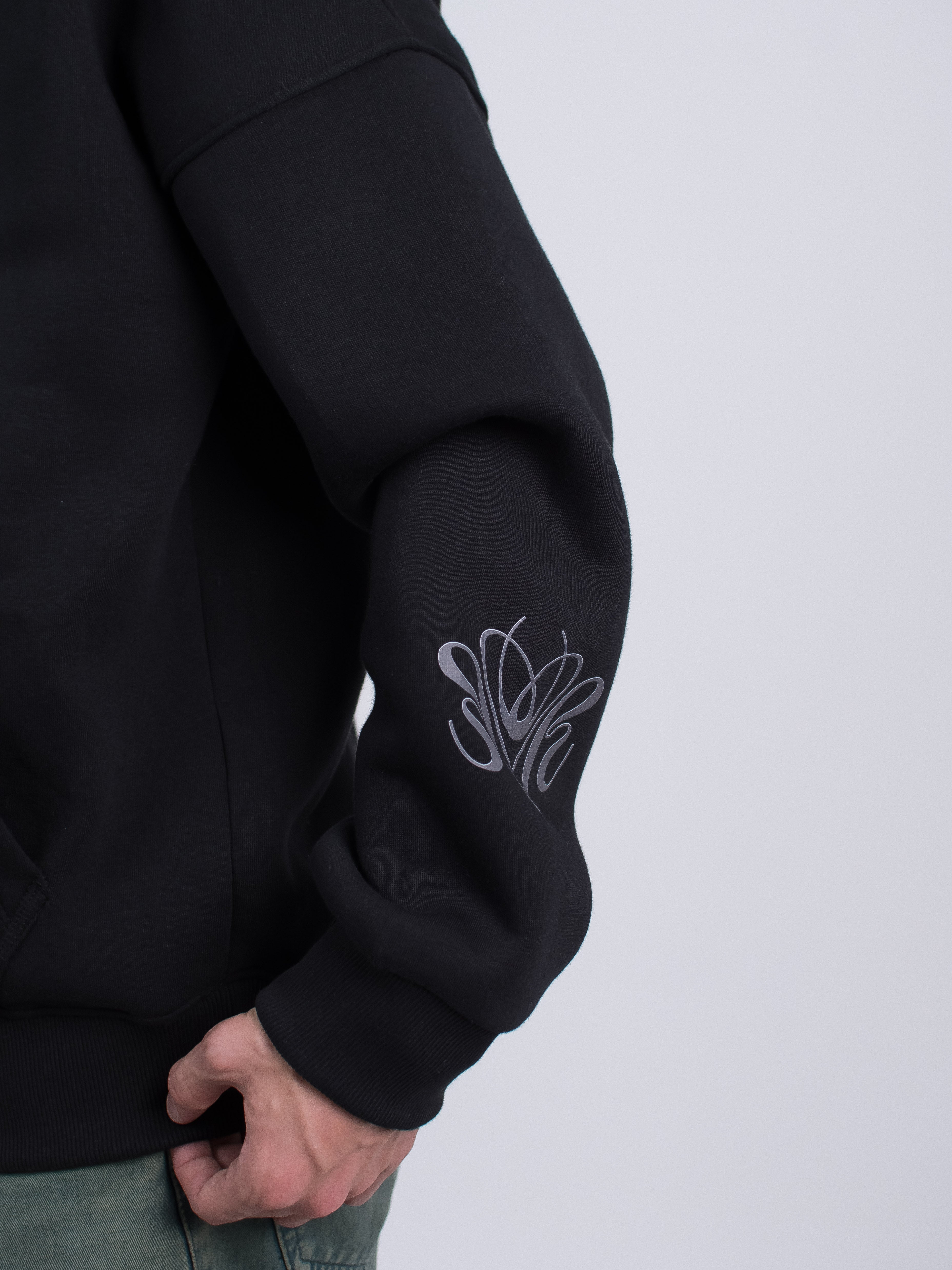 Relaxed HPrinted Hoodie