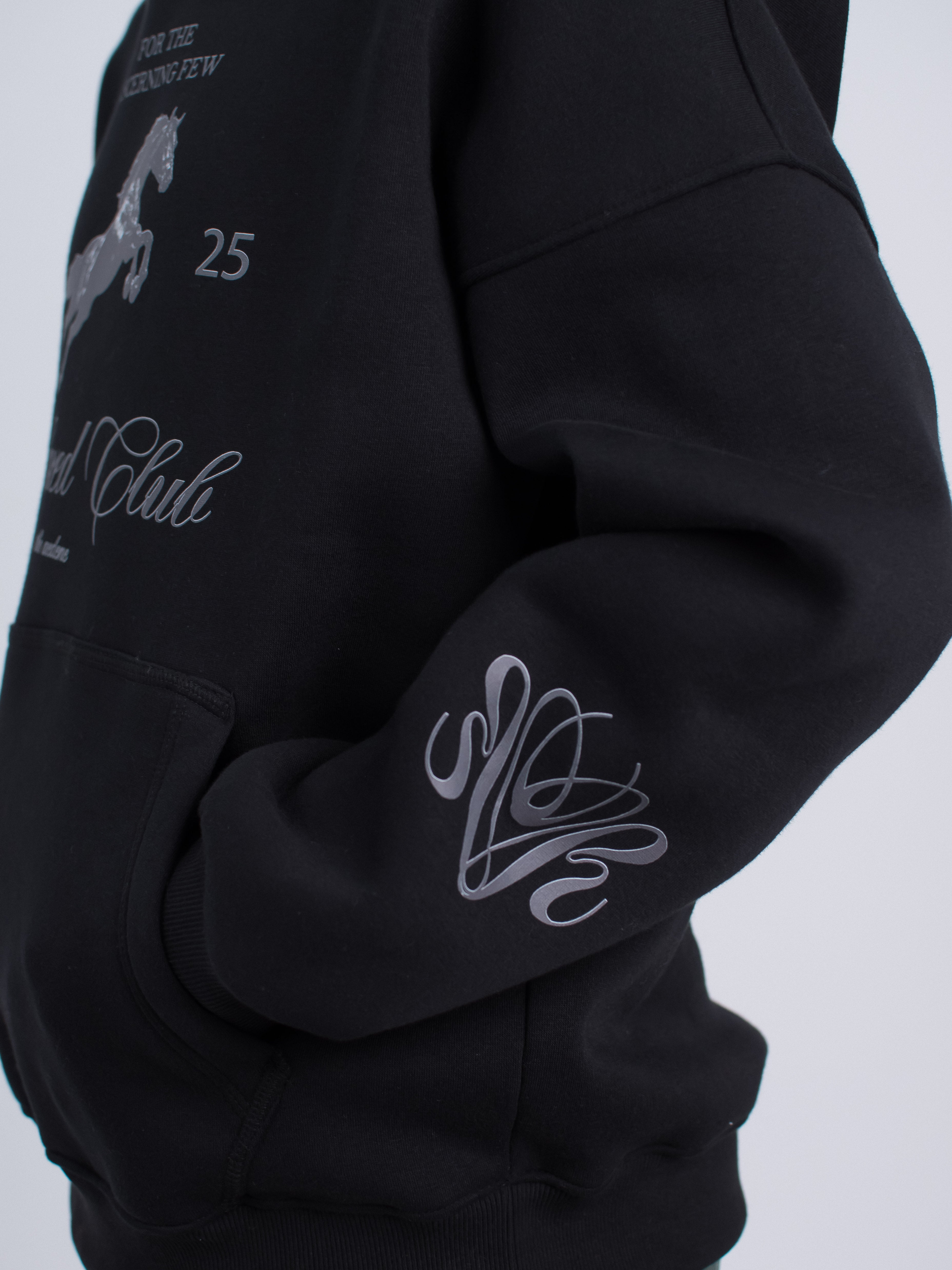 Relaxed HPrinted Hoodie