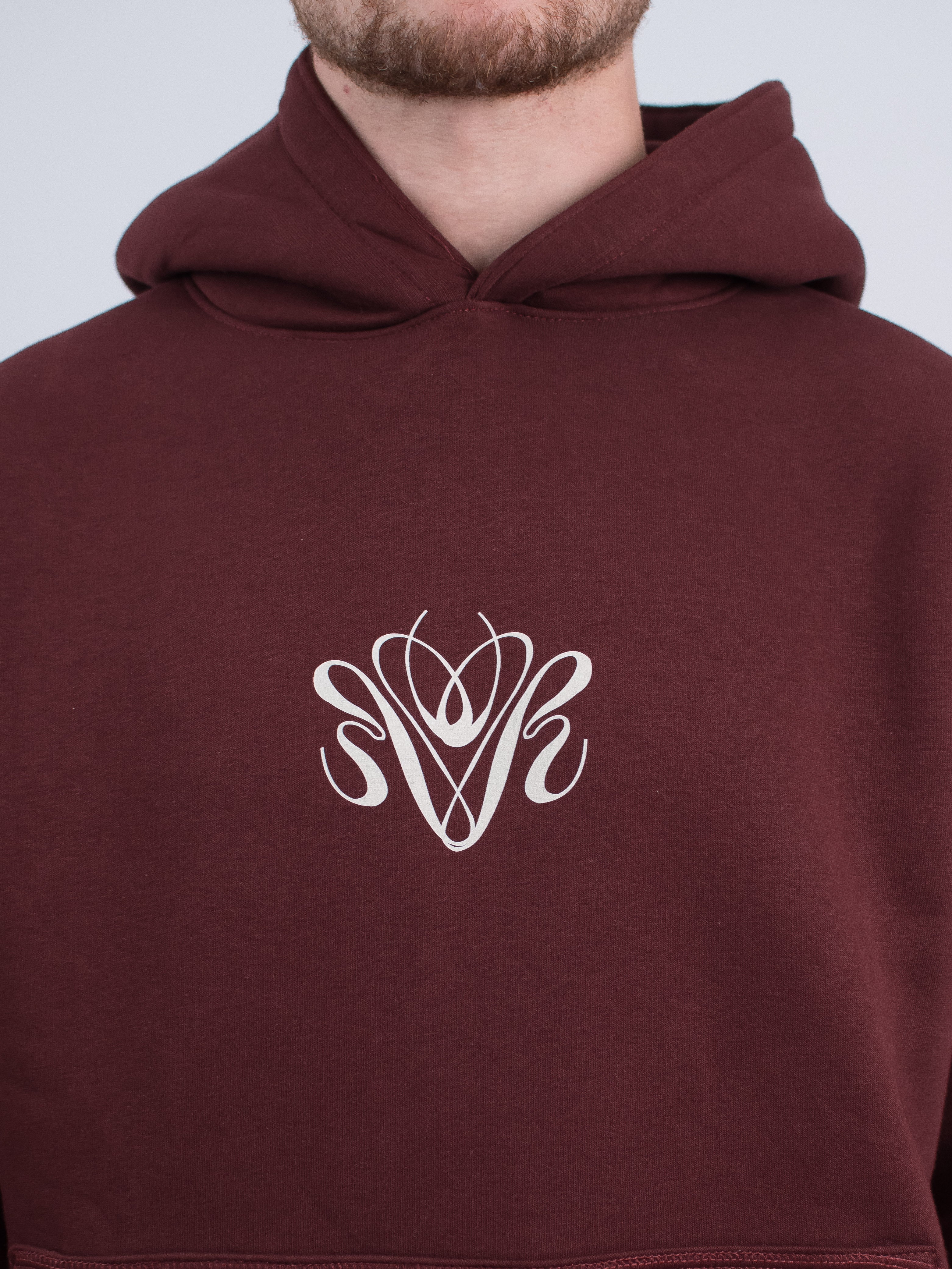 Relaxed Printed Hoodie