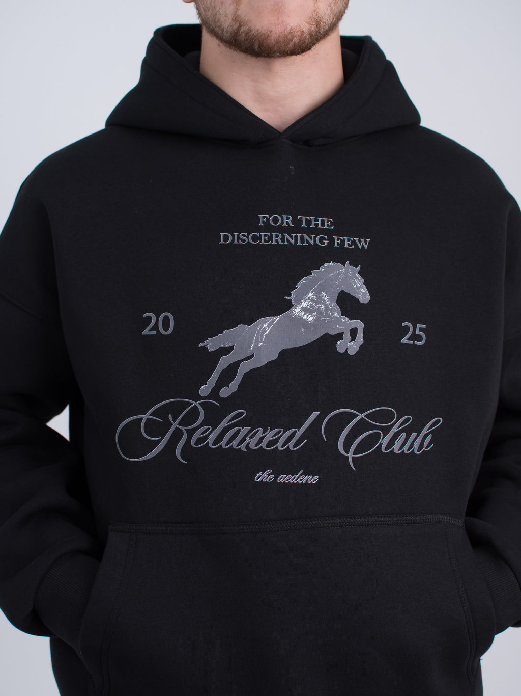 Relaxed HPrinted Hoodie